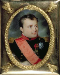 Porträtminiatur von Napoleon Bonaparte, 1815